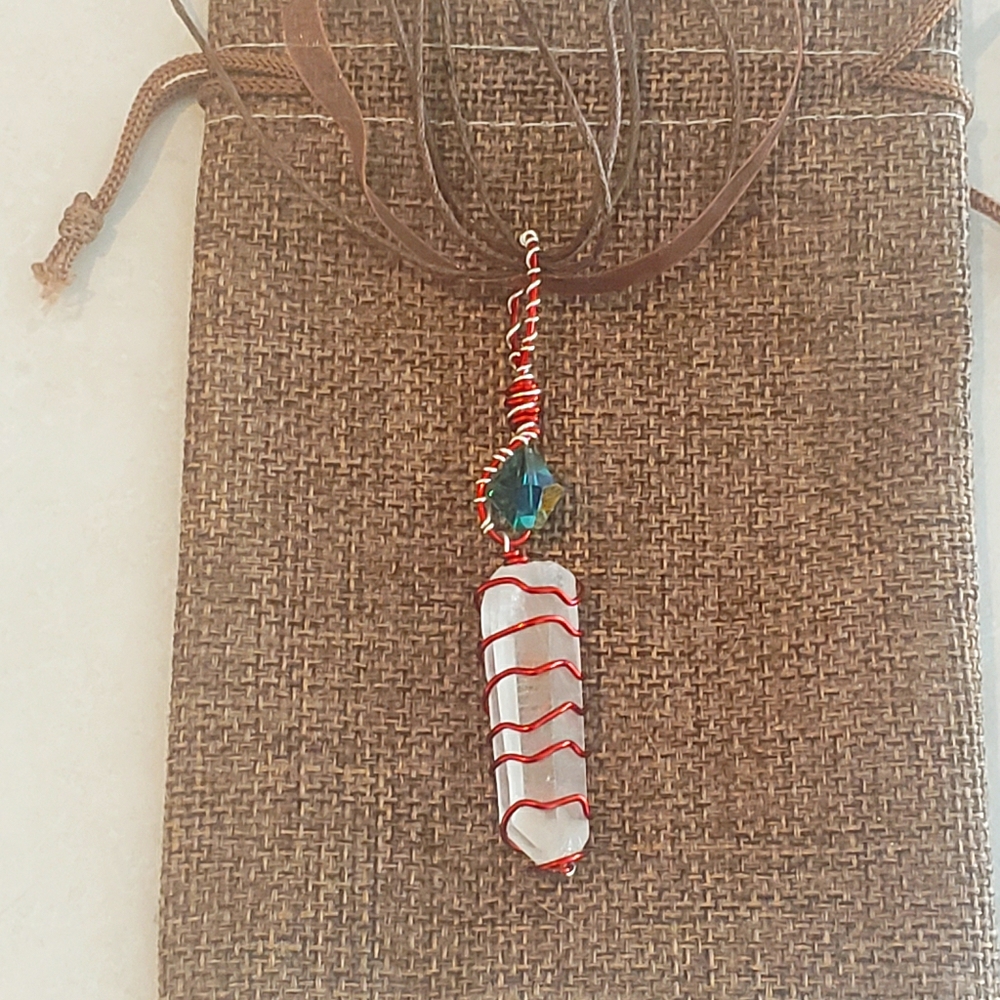 Quartz necklace
